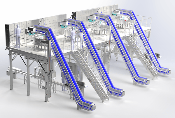 Automating Noodle Weighing and Distribution