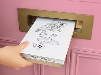 Biscuiteers delivery box