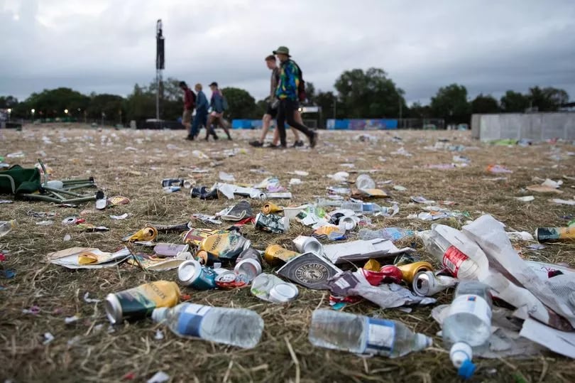 plastic waste festival