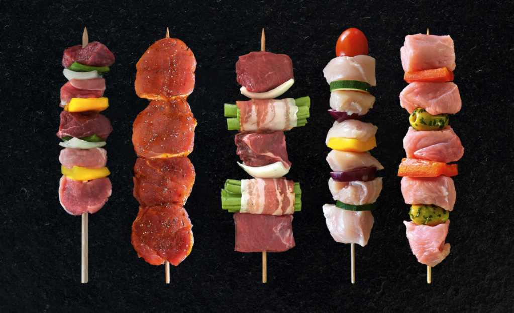MiVeg Skewered Kebabs